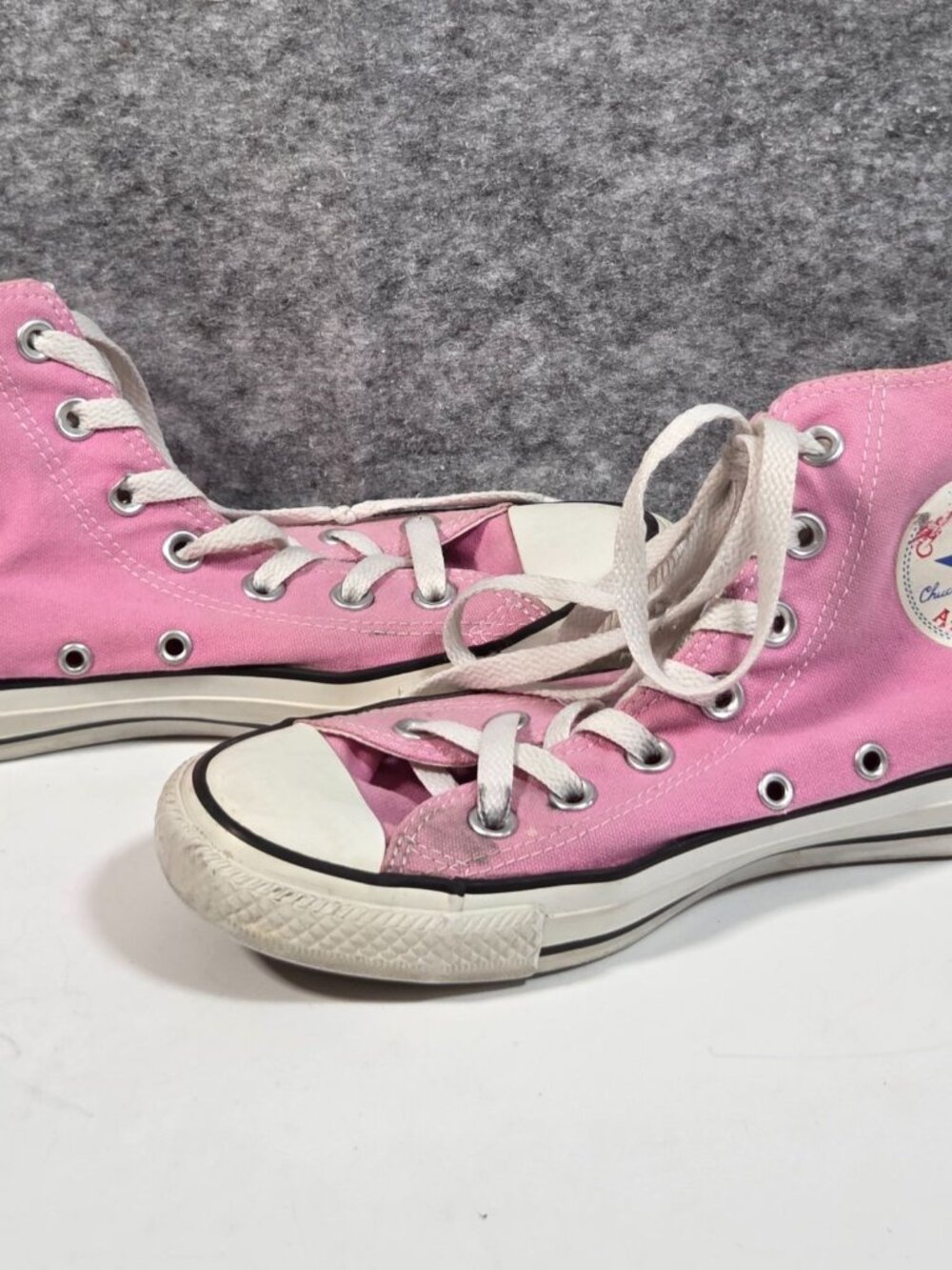 Converse Chuck Taylor All Star Pink High Top Sneakers Youth 5 Streetwear Y2K